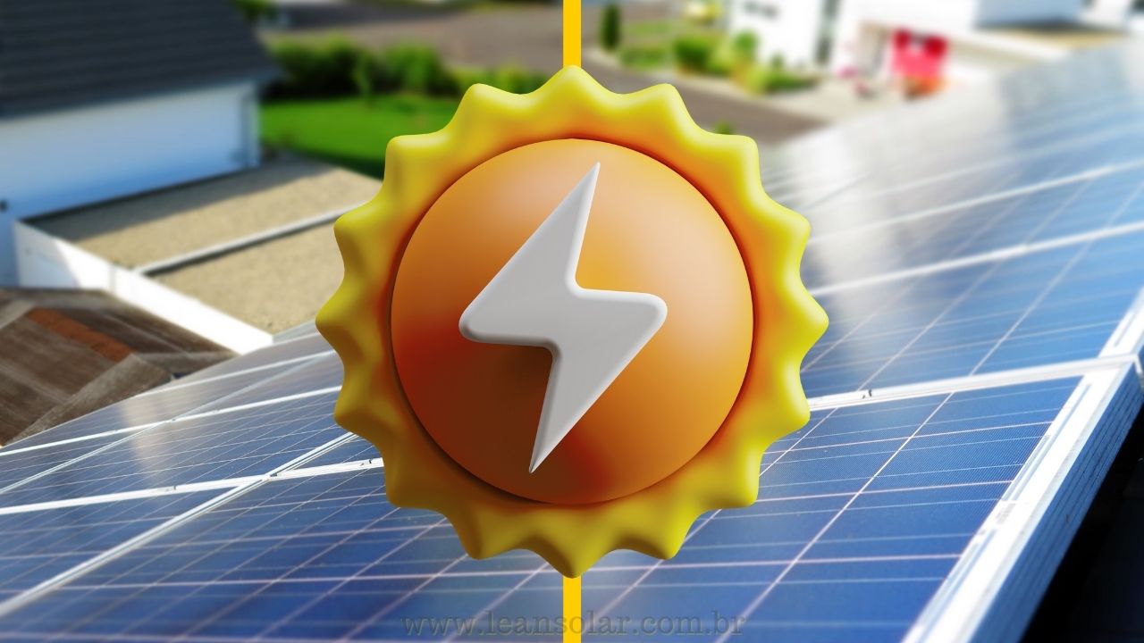 Energia solar, energia limpa.