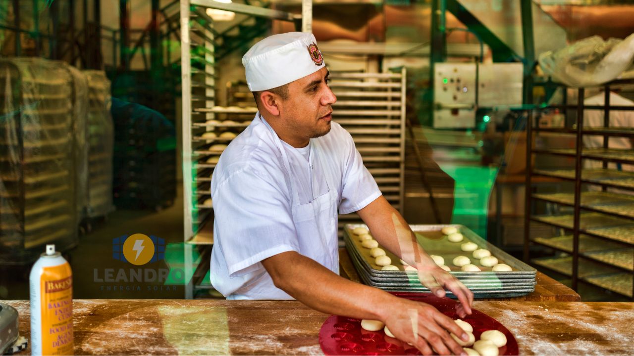 Energia solar para padarias